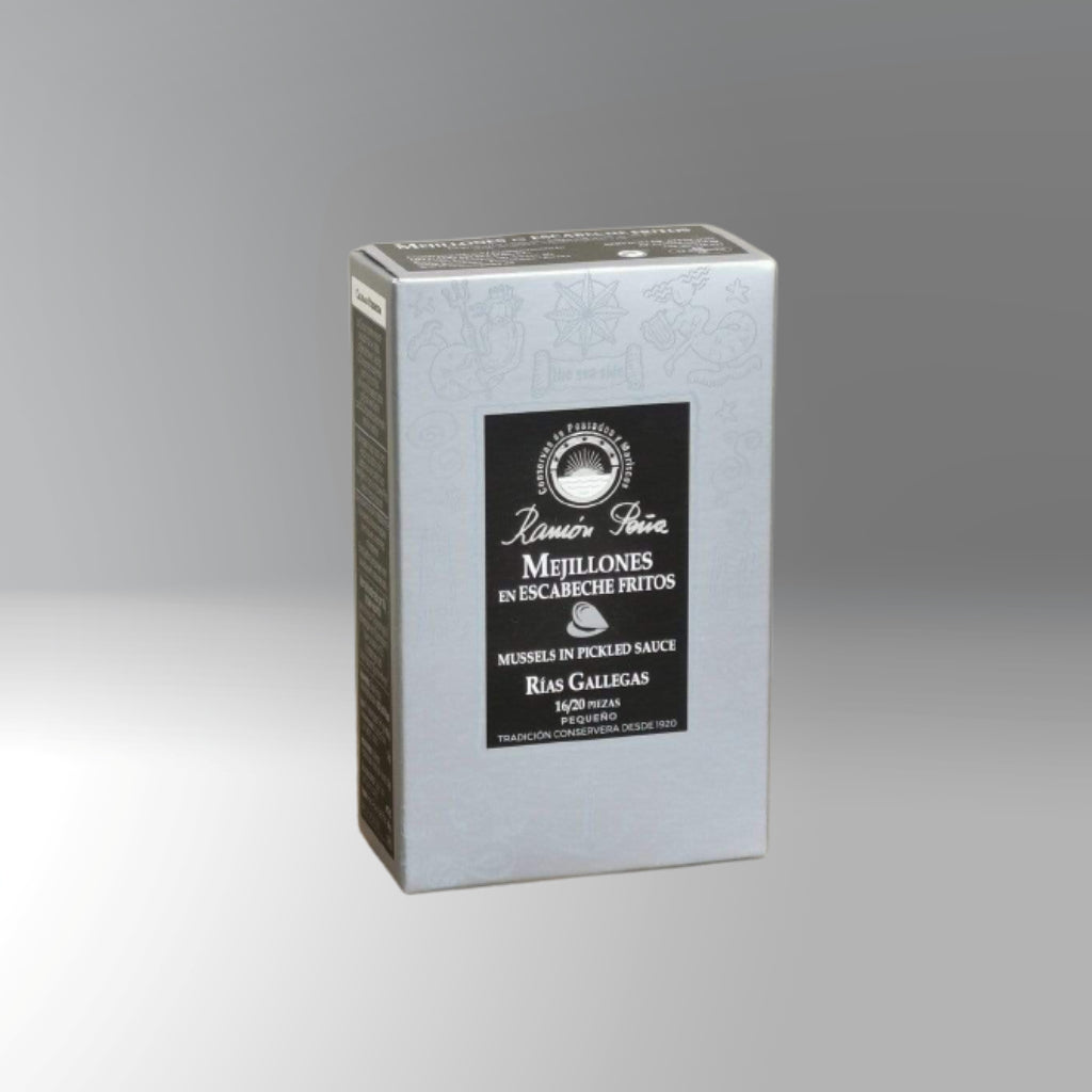 Kleine Miesmuscheln aus Galizien (Mejillones en Escabeche) - Ramon Pena -  sardine.shop