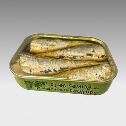 Sardine with green pepper