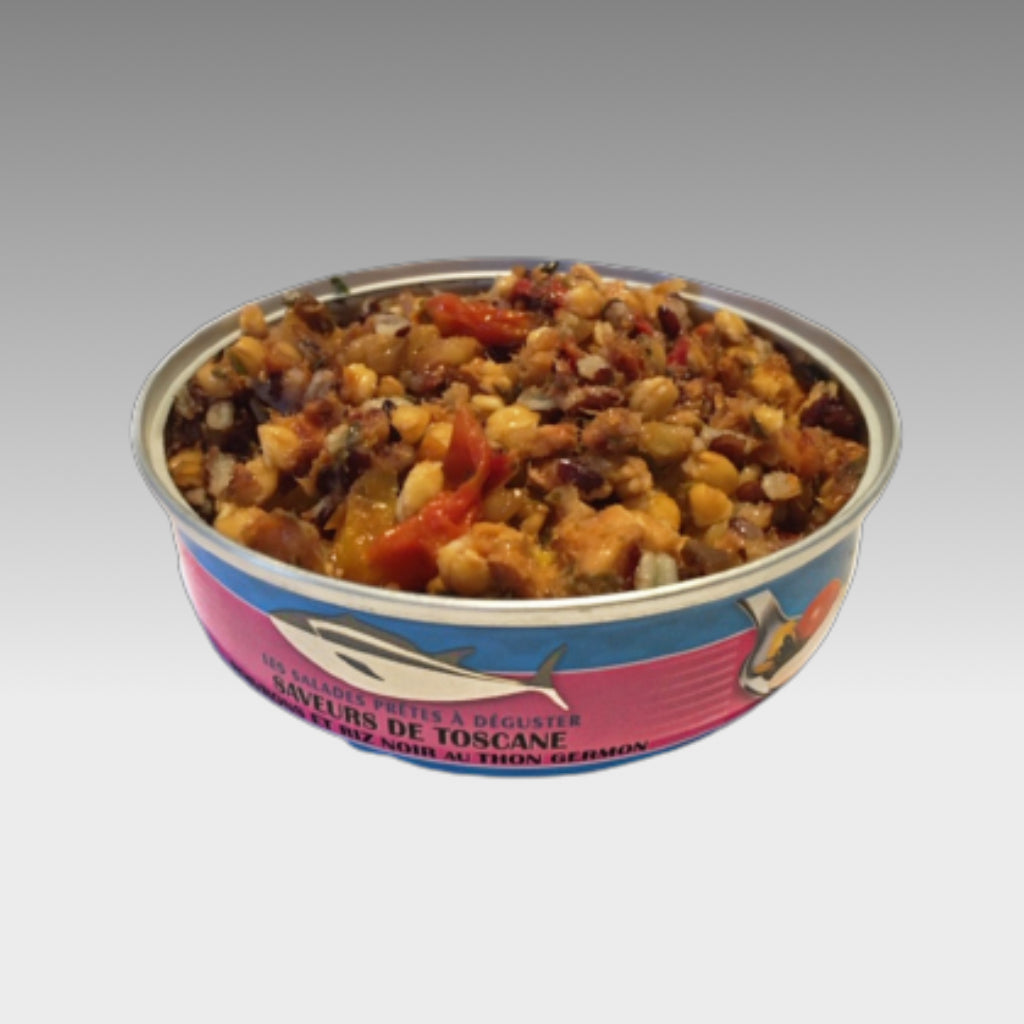 Thunfischsalat mit schwarzem Reis und Paprika - Belle Iloise -  sardine.shop