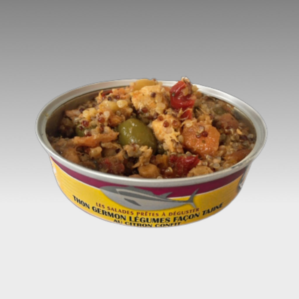 Thunfischsalat mit exotische Gemüse-Tajine - Belle Iloise -  sardine.shop