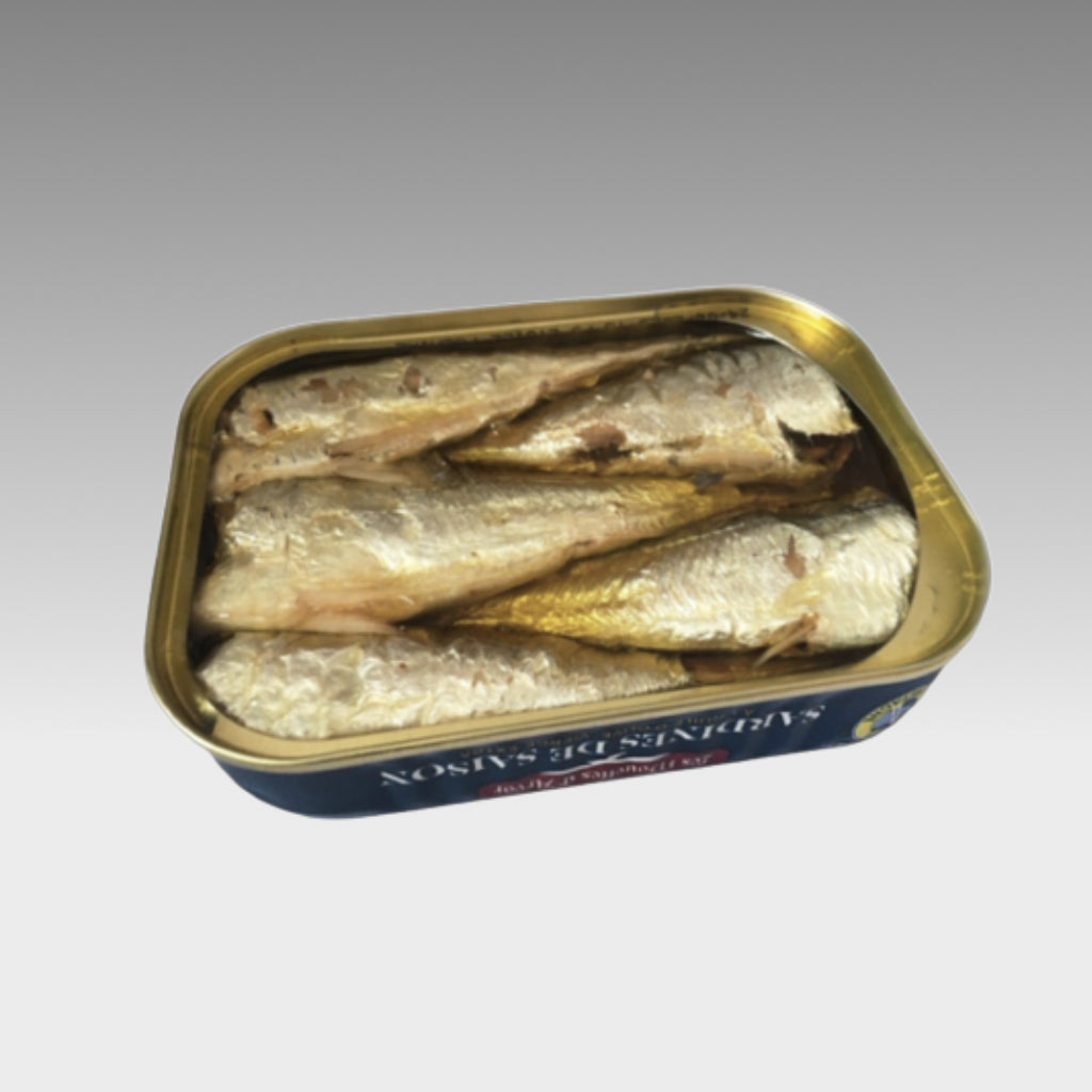 Jahrgangssardinen "Ville Bleue" 2020 - Mouettes d'Arvor -  sardine.shop