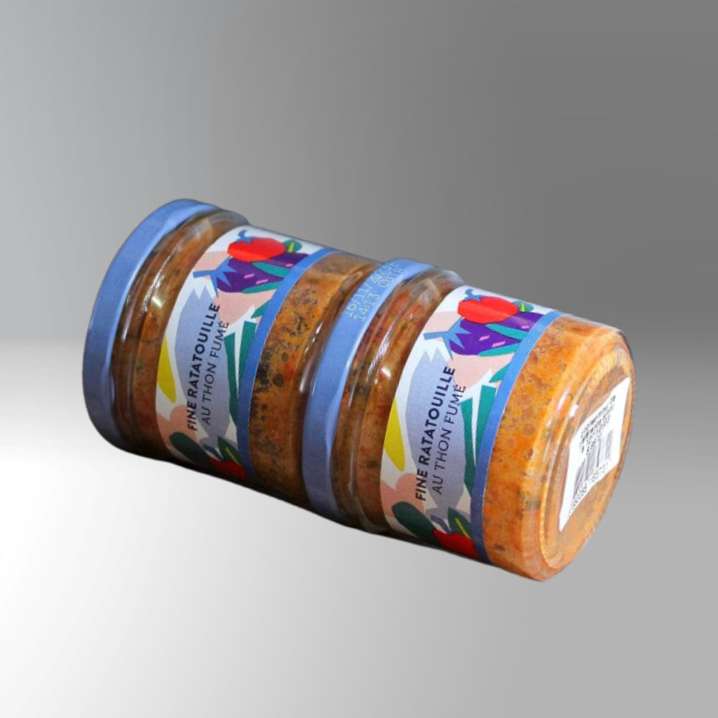 Ratatouille mit geräuchertem Thunfisch - Belle Iloise -  sardine.shop