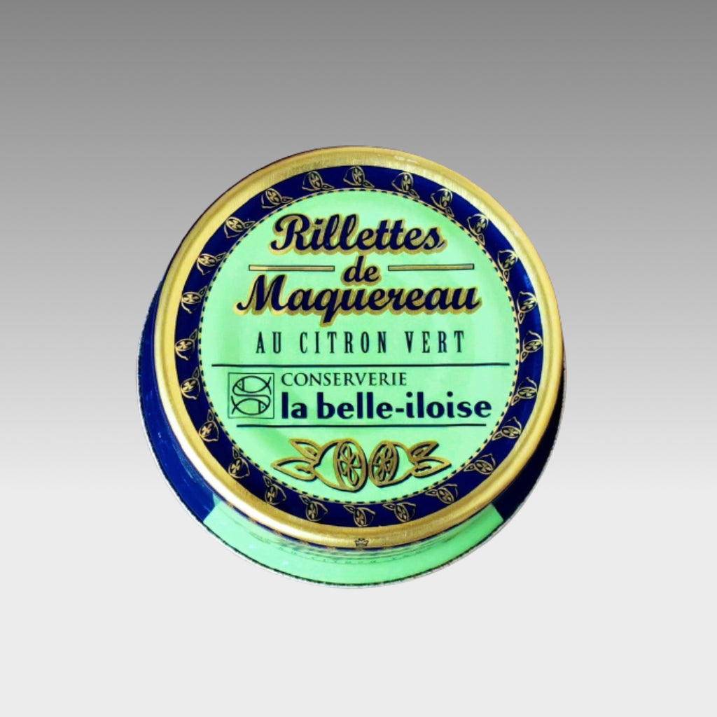 Rillettes von Makrelen mit Limette - Belle Iloise -  sardine.shop