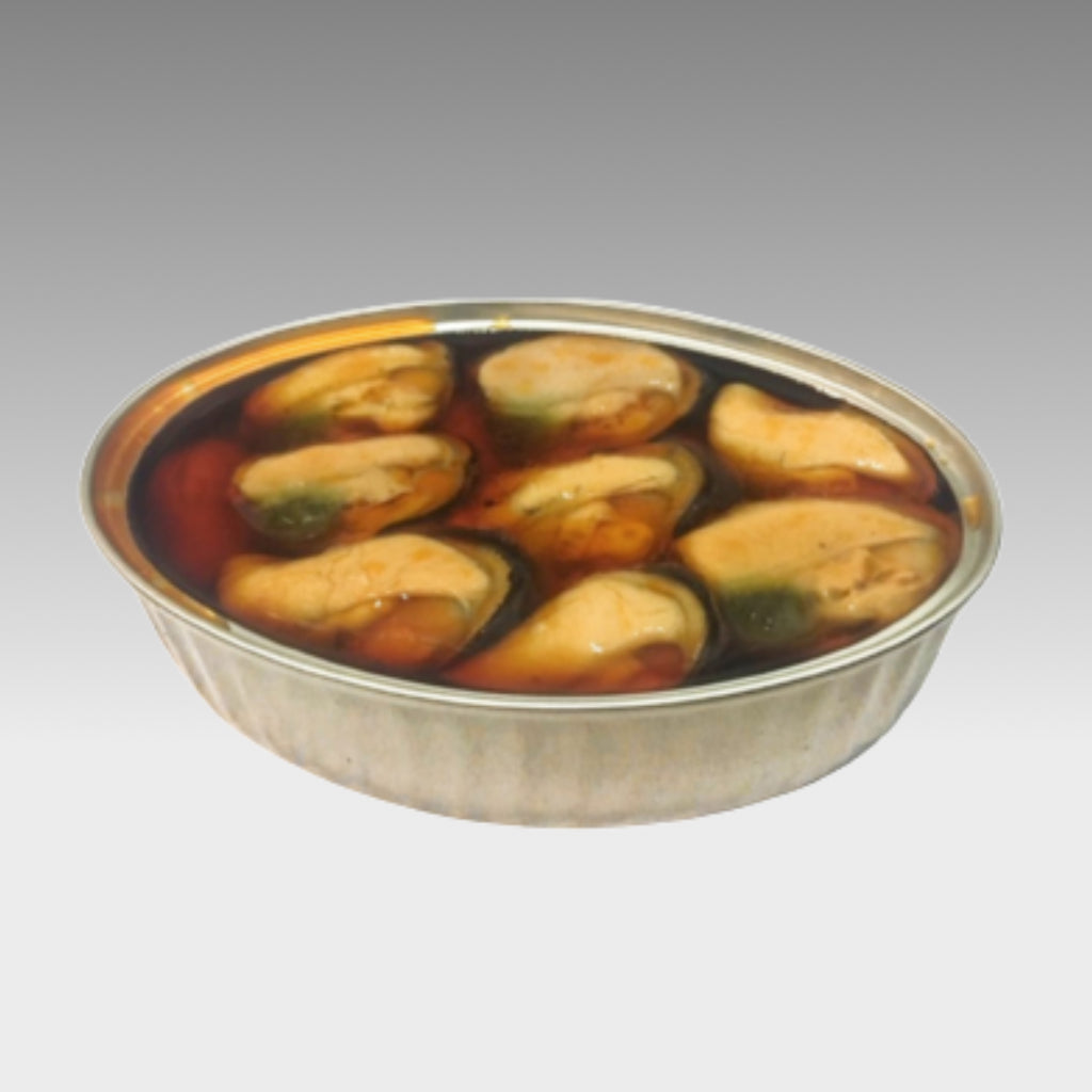 Kleine Miesmuscheln aus Galizien (Mejillones en Escabeche) - Ramon Pena -  sardine.shop