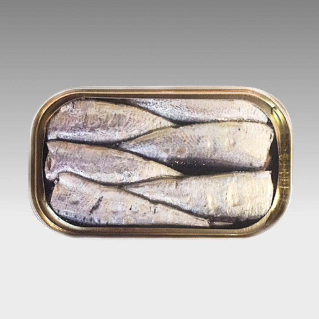 Kleine Sardinen in pikantem Olivenöl - Ramon Pena -  sardine.shop