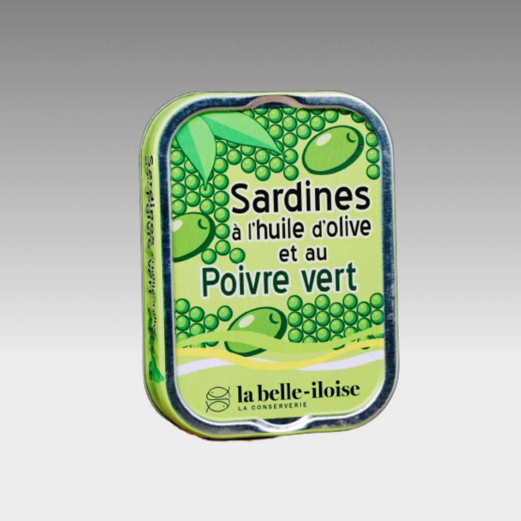 Sardine with green pepper