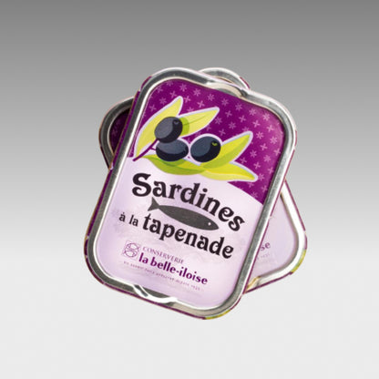 Sardine with tapenade