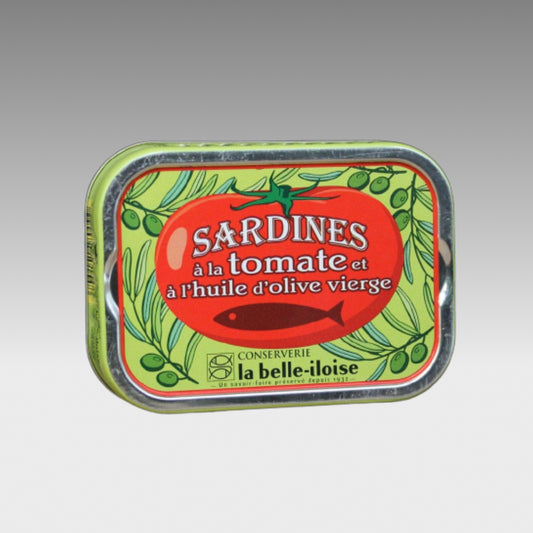 Sardine mit Tomate und Olivenöl