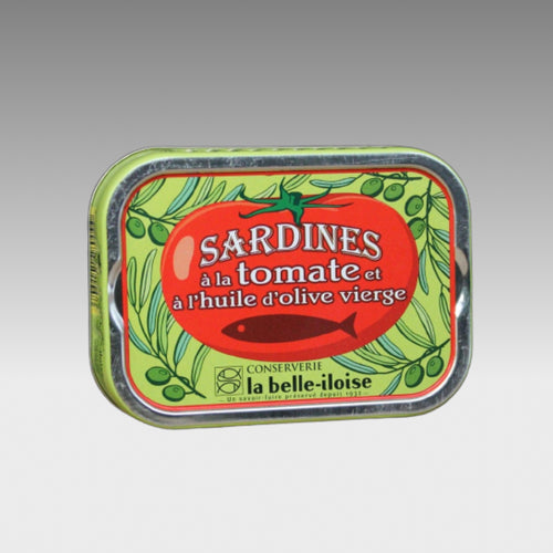 Sardine mit Tomate und Olivenöl - Belle Iloise -  sardine.shop