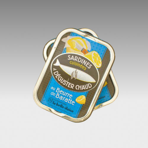 Sardinen in Fassbutter zum Braten - Belle Iloise -  sardine.shop