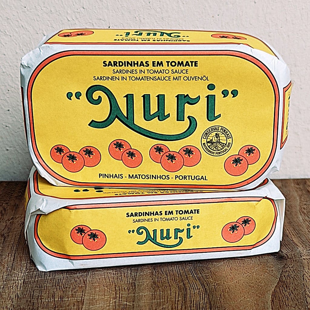 Sardinen Nuri in Tomatensoße 🍅 - Nuri -  sardine.shop