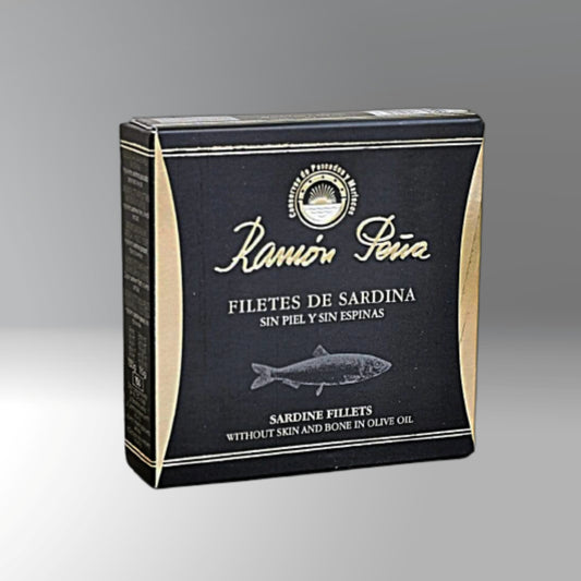 Skinless and boneless sardine fillets Gold Label