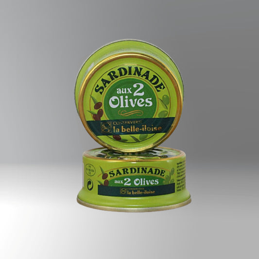 Sardines paste "Sardinade" with olives