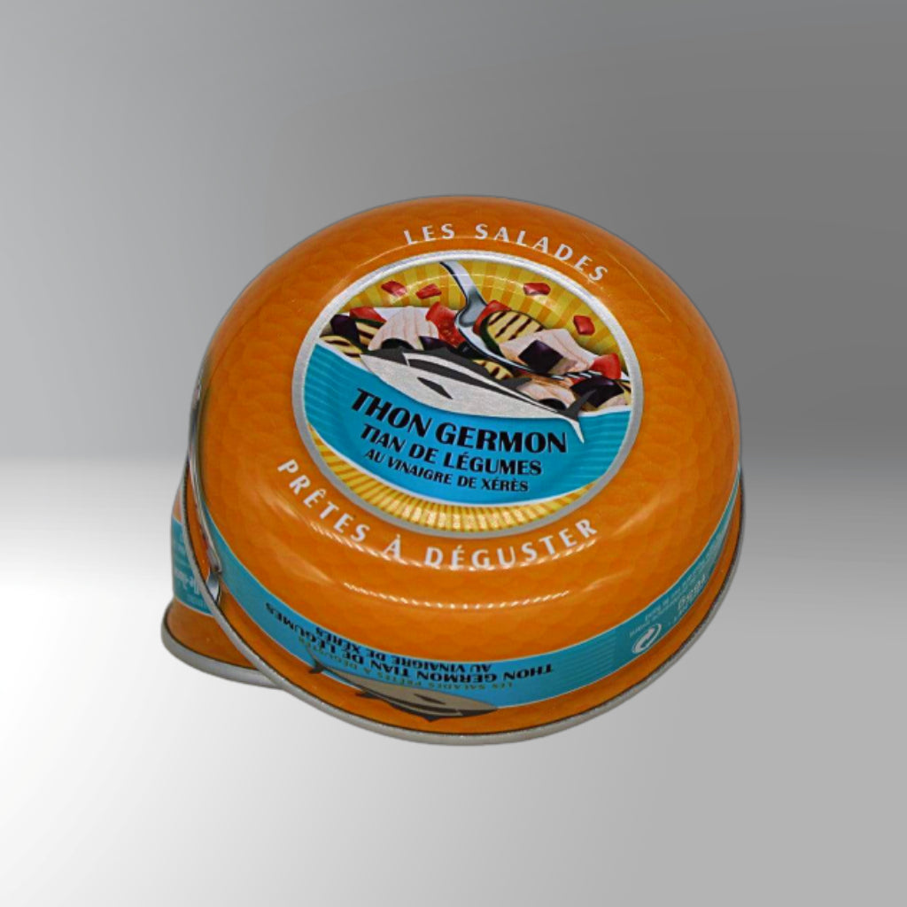 Thunfischsalat mit Gemüse-Tian und Xeres-Essig - Belle Iloise -  sardine.shop